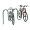 Global Industrial Wave Bike Rack, Green, Below Ground Mount, 7-Bike  Capacity 652778GGN - alternate 4